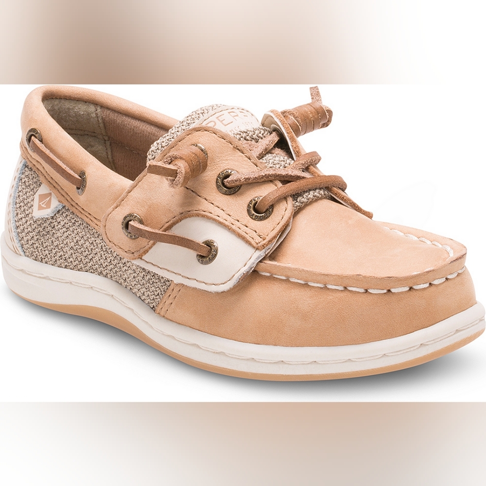 Sperry Kids Tan Boat Shoes